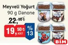 DANONE MEYVELİ YOĞURT 90 G fiyat ve kampanya bilgisi